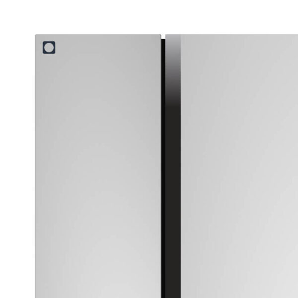 36" Side-by-Side Refrigerator and Freezer with 25 Cubic Ft. Total Capacity, Black - 图片 3